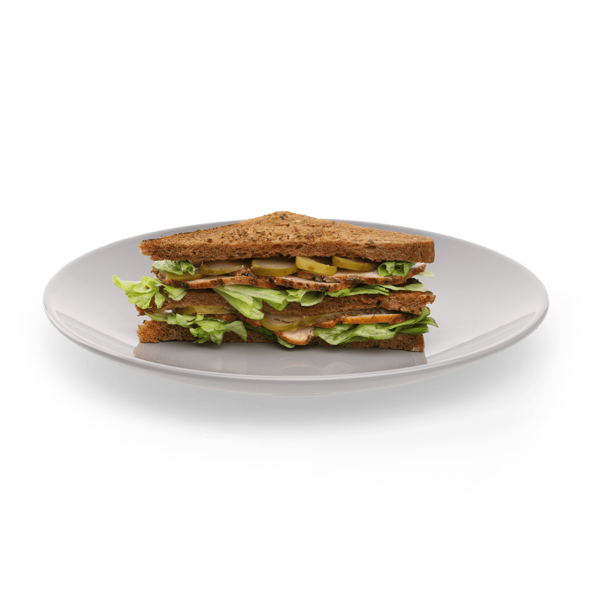 Сэндвич с бужениной и соусом из хрена (охл)